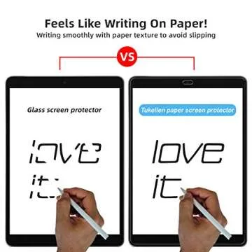 Paper Screen Protector for iPad 9th/8th/7th Generation 10.2 inch 2021/2020/2019 New iPad,Drawing Writing Feels Like Paper,Anti Glare Scratch Resistant Matte Film Compatible with Apple Pencil(2 Pack)