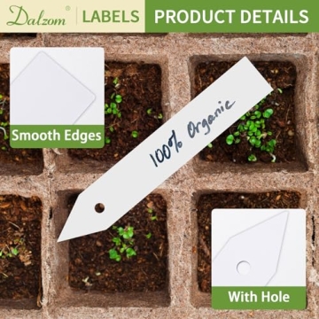 Dalzom Waterproof Plant Labels - 300Pcs for Gardening