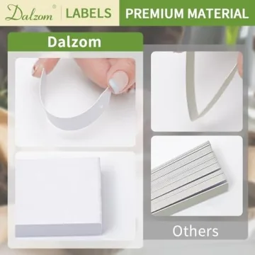 Dalzom Waterproof Plant Labels - 300Pcs for Gardening