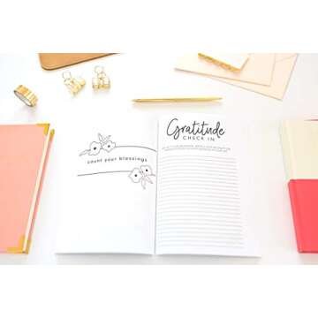 Christian Gratitude Journal for Women: Give Thanks to the Lord: A 52 Week Inspirational Guide to More Prayer and Less Stress