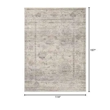 Loloi Magnolia Home by Joanna Gaines Millie Collection Area Rug - Vintage Design, Durable, Elegant