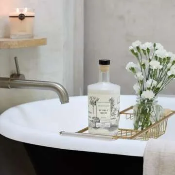 Archipelago Botanicals Luxury Milk Bubble Bath, Moisturizing and Hydrating Gentle Bubble Bath, Helps Refresh, Restore and Soothe All Skin Types, 25 oz