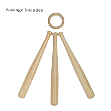 Stylish ZHTOOL Wooden Baseball Display Stand Holder