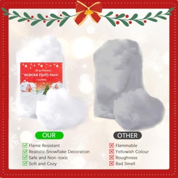Buy Christmas Fake Snow Decor for Holiday Displays