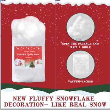Buy Christmas Fake Snow Decor for Holiday Displays