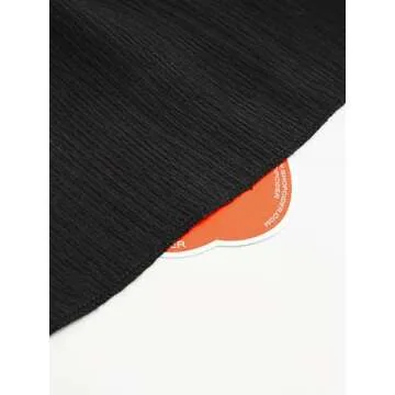 CIDER Women's Summer Cocktail Dress - Tube Ruched Ruffle Mini Dress: Black, M