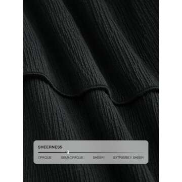 CIDER Women's Summer Cocktail Dress - Tube Ruched Ruffle Mini Dress: Black, M