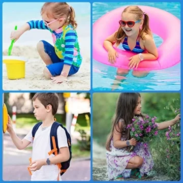 Waterproof Air Tag Bracelet for Kids - 2 Pack, Stylish & Safe