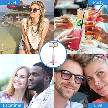 Colorlizard Selfie Stick Tripod with Remote & Rotation