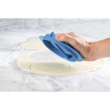 Prepworks Multifunctional Dough Press, Set of 3 Sizes Included - 4 inch/5 inch/6 inch