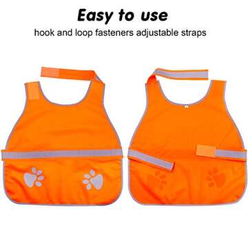 Reflective Dog Vest for Safety and High Visibility