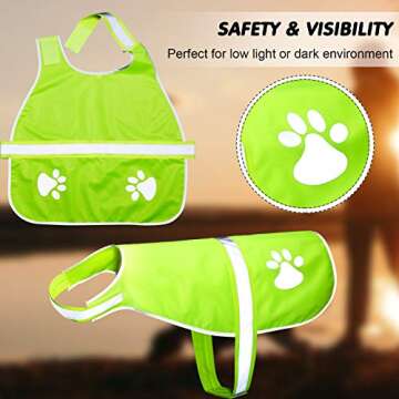 Reflective Dog Vest for Safety and High Visibility