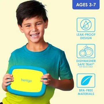 Bentgo Kids Bento Lunch Box - 5-Compartment & Leak-Proof