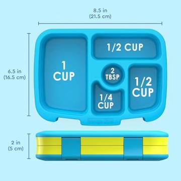 Bentgo Kids Bento Lunch Box - 5-Compartment & Leak-Proof