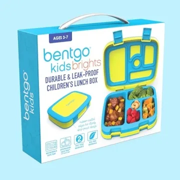 Bentgo Kids Bento Lunch Box - 5-Compartment & Leak-Proof