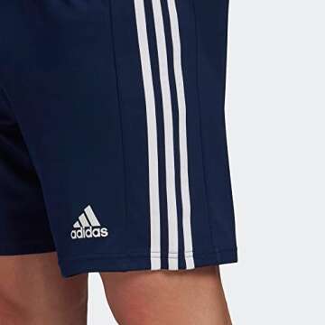 adidas Men's Squadra 21 Shorts, Team Navy Blue/White, Medium