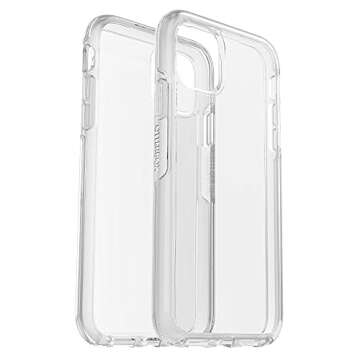 OtterBox iPhone 11 Symmetry Series Case - Clear, Ultra-Sleek, Wireless Charging Compatible, Raised Edges Protect Camera & Screen