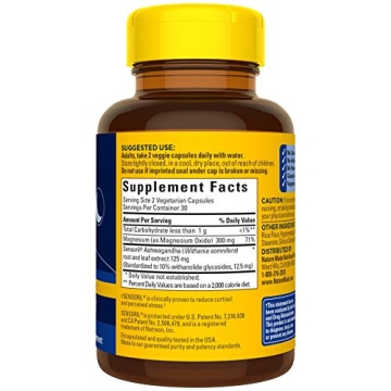 Nature Made Calm & Relax Supplement for Stress Relief