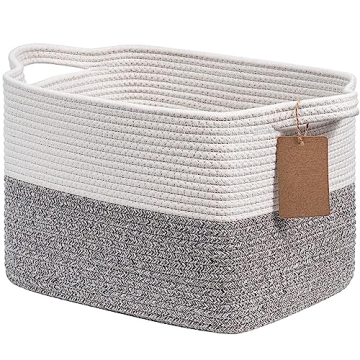 Goodpick Woven Storage Basket for Stylish Home Organization