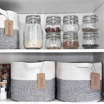 Goodpick Woven Storage Basket for Stylish Home Organization