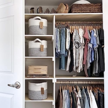 Goodpick Woven Storage Basket for Stylish Home Organization