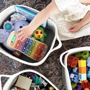 Goodpick Woven Storage Basket for Stylish Home Organization