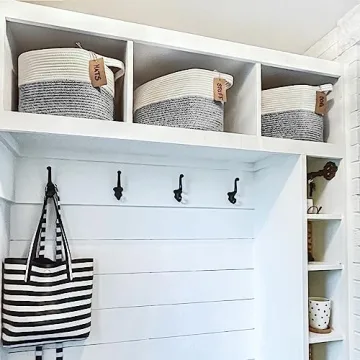 Goodpick Woven Storage Basket for Stylish Home Organization