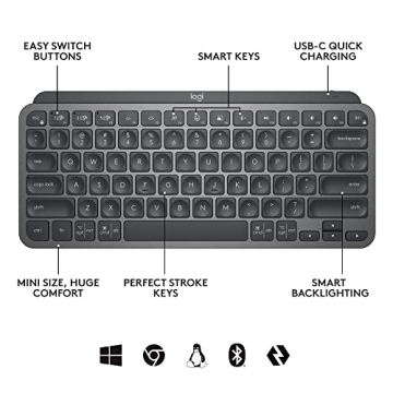 Logitech MX Keys Mini Wireless Illuminated Business Keyboard