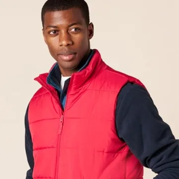 Amazon Essentials Men's Versatile Midweight Puffer Vest