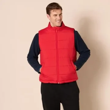 Amazon Essentials Men's Versatile Midweight Puffer Vest