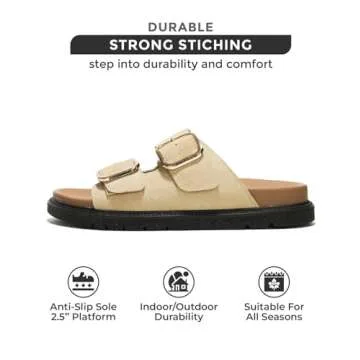 Project Cloud Women's Comfortable Platform Sandals