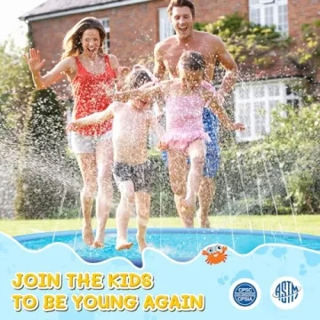 Extra Large Splash Pad for Kids and Dogs - 87"