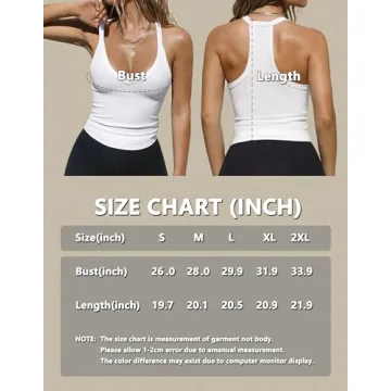 iGENJUN Women's Slim Fit Racerback Tank Top