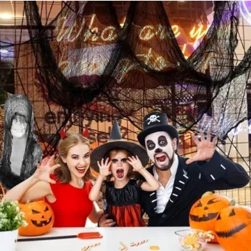 Niurui Large Creepy Cloth 510 x 39 inch for Halloween