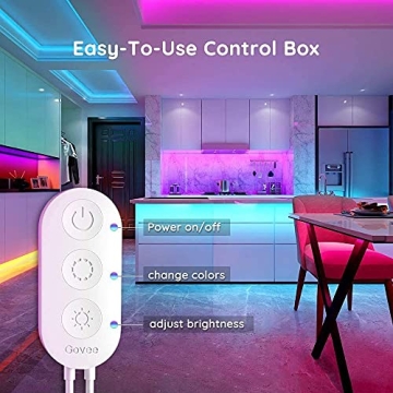 Govee 16.4ft LED Strip Lights with Remote Control