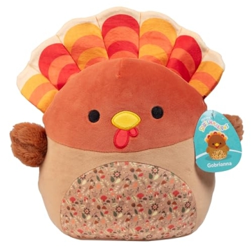 Squishmallows Original 10-Inch Gobrianna The Turkey - Official Jazwares Plush - Collectible Soft & S...