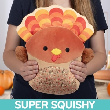 Gobrianna the Turkey Plush by Squishmallows - Adorable 10-Inch Toy