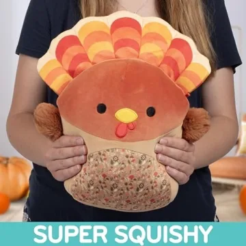 Gobrianna the Turkey Plush by Squishmallows - Adorable 10-Inch Toy
