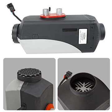 8KW 12V Diesel Air Heater for Trucks RVs Boats & Cars