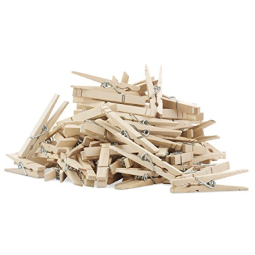 Whitmor Wood Clothespins - Durable & Versatile Solution