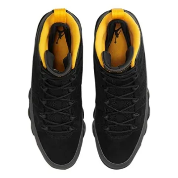 Shop Jordan Men's Air 9 Retro University Gold Sneakers