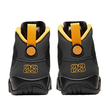 Shop Jordan Men's Air 9 Retro University Gold Sneakers