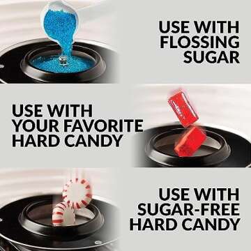 Nostalgia Cotton Candy Machine - Retro Fun for Kids