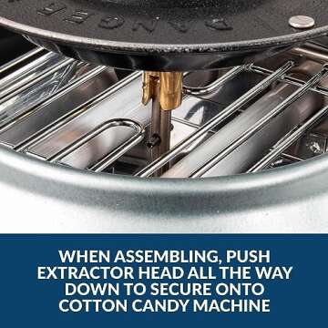 Nostalgia Cotton Candy Machine - Retro Fun for Kids