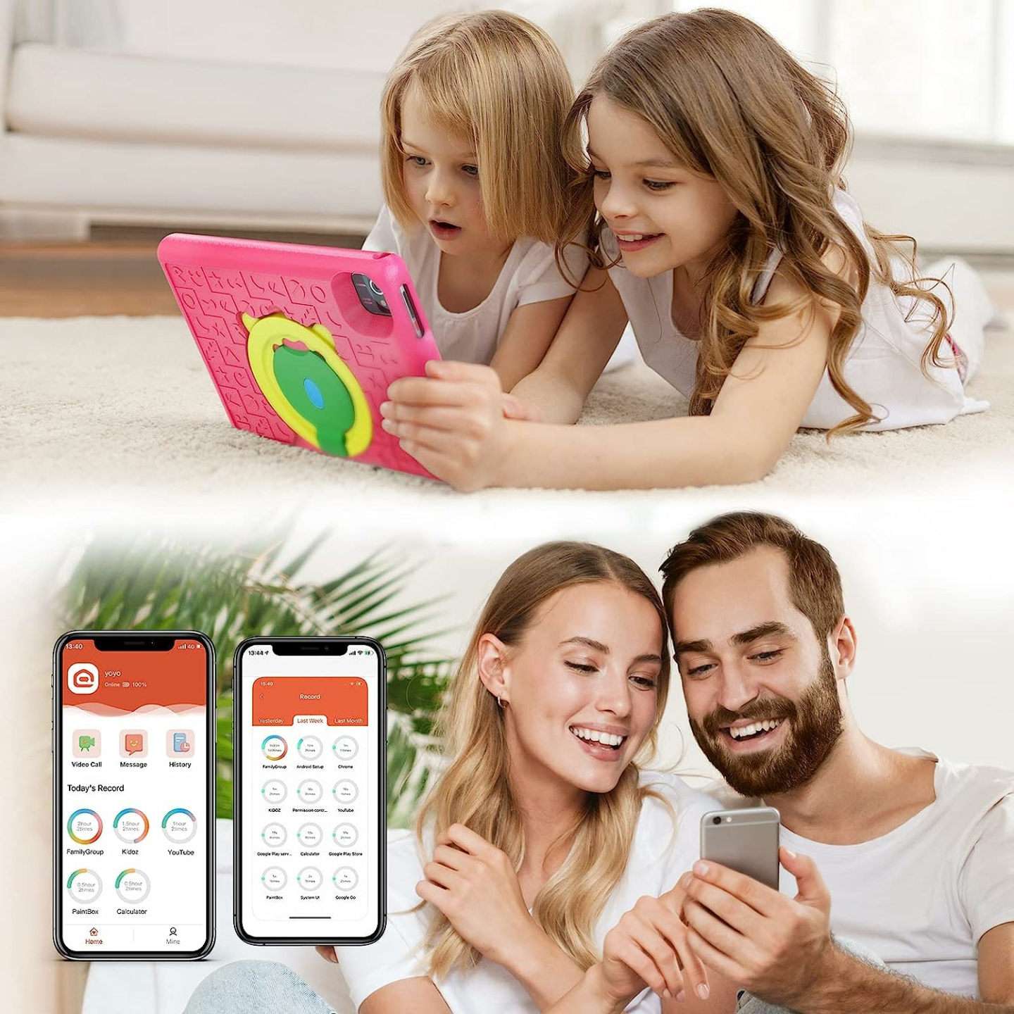 Kids Tablet 10 Inch - Android 10.0 with Parental Control