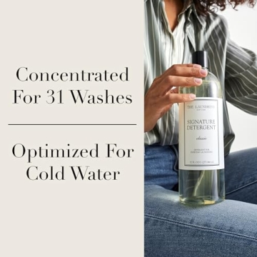 The Laundress Signature Detergent Classic, 32 Fl Oz, Laundry Detergent Liquid, Concentrated, Stain Remover