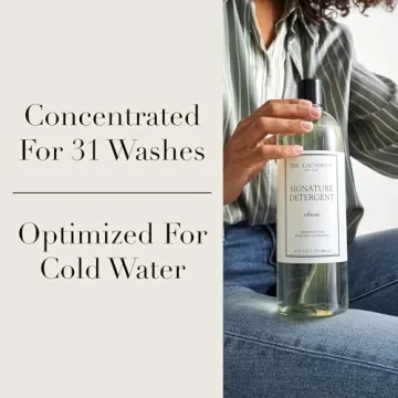 The Laundress Signature Detergent Classic, 32 Fl Oz, Laundry Detergent Liquid, Concentrated, Stain Remover