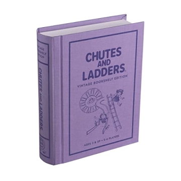Chutes and Ladders Vintage Bookshelf Edition for All Ages