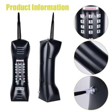 AYRXG Inflatable Boom Box 90s Phone Prop Inflatable Mobile Phones Inflatable Microphones for 80s 90s Party Decorations Inflatable Props for Hip Hop Theme Birthdays Party Supplies