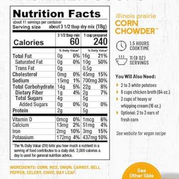 Buy Illinois Prairie Corn Chowder - Hearty Meals 2 pk